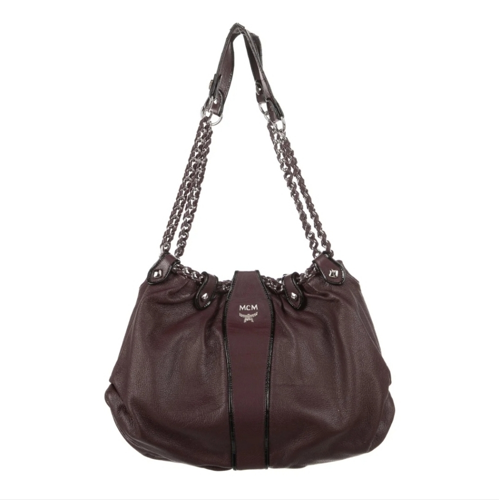 MCM Leather Shoulder Bag